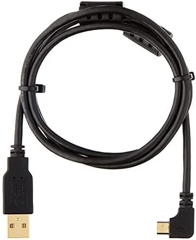 DELOCK kabelis USB micro-B St/ USB-A St 100cm 90 Grad