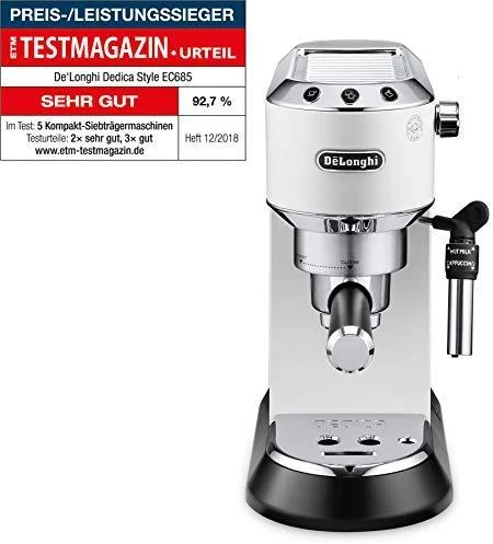 Kavos aparatas  DeLonghi EC685.W Dedica Style