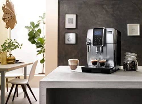 Kavos aparatas espresso DeLonghi Dinamica ECAM 350.35.SB (1450W, sidabrinis color)