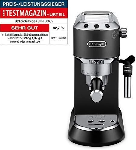 Kavos aparatas DeLonghi Dedica Style EC685.BK, Juodas