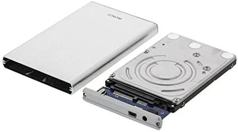 HDD dėžutė 1x2.5, SATA 6Gb / s, USB 3.0, al/plast DELTACO sidabrinė / MAP-GD29U3