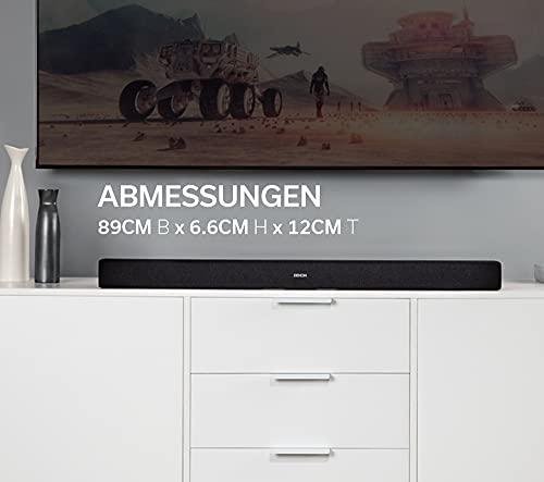 Namų kino sistema Denon garso juosta su integruotu žemųjų dažnių garsiakalbiu, Bluetooth, 100 W, DHT-S216