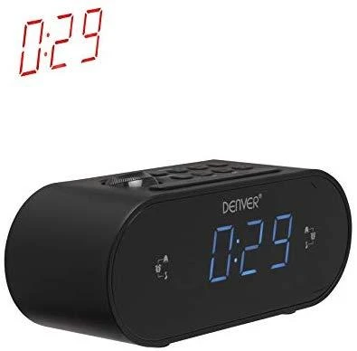 Denver CRP-717 radijo imtuvas Laikrodis Skaitmeninis Juoda