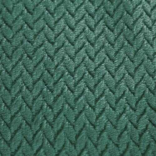 Eurofirany DESIGN 91 CINDY3 Minkštas ir švelnus pledas 200X220 cm, spalva: tamsiai žalia