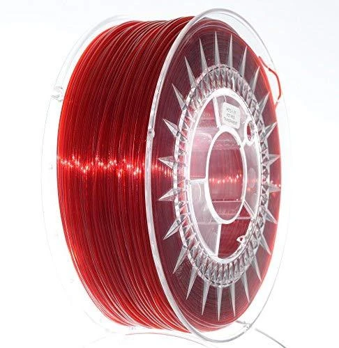 PET-G 1.75mm Ruby Red gija ant ritės