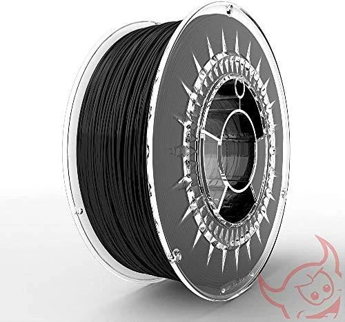 Juodas PLA 3D spausdinimo siūlas, 1kg ritė