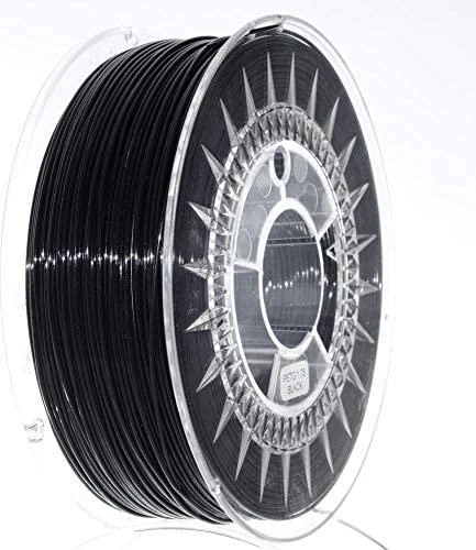 Juodas TPU 1,75 mm 1kg filamentas ant ritės