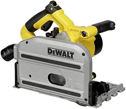 Dewalt elektrinis įleidžiamas pjūklas + kreipiančioji liniuotė, 1,5 m (‎DWS520KTR-QS)