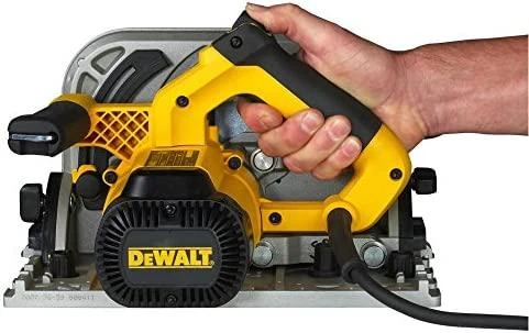 Dewalt elektrinis įleidžiamas pjūklas + kreipiančioji liniuotė, 1,5 m (‎DWS520KTR-QS)