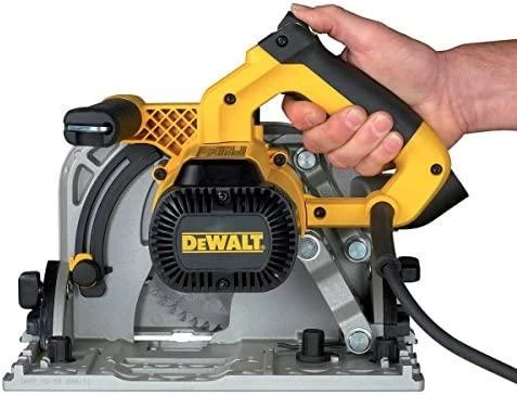 Dewalt elektrinis įleidžiamas pjūklas + kreipiančioji liniuotė, 1,5 m (‎DWS520KTR-QS)