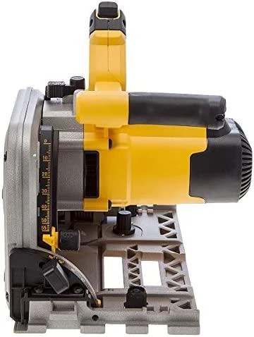 Dewalt elektrinis įleidžiamas pjūklas + kreipiančioji liniuotė, 1,5 m (‎DWS520KTR-QS)
