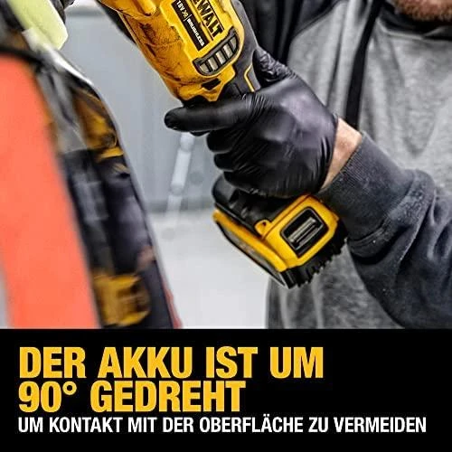 DeWalt Akumuliatorinis poliruoklis DCM848N 18 V, 125mm, be akumuliatoriaus ir kroviklio