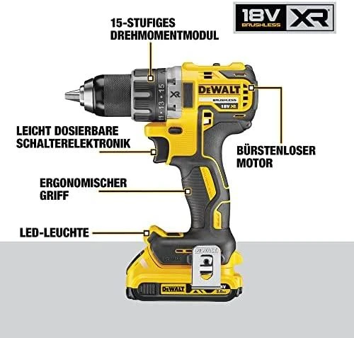 Akumuliatorinis suktuvas-gręžtuvas Dewalt DCD791D2-QW