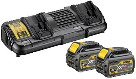 Priedų rinkinys DeWalt FlexVolt; 18 V; 54 V; 2x6,0 Ah akum. + pakrovėjas DCB132