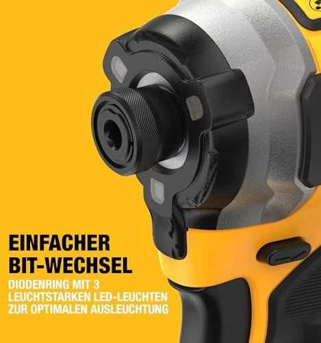 Akumuliatorinis smūginis suktuvas DEWALT 18V DCF850N-XJ be akumuliatoriaus ir kroviklio