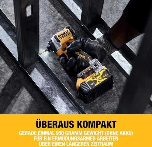 Akumuliatorinis smūginis suktuvas DEWALT 18V DCF850N-XJ be akumuliatoriaus ir kroviklio