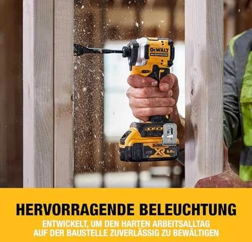 Akumuliatorinis smūginis suktuvas DEWALT 18V DCF850N-XJ be akumuliatoriaus ir kroviklio