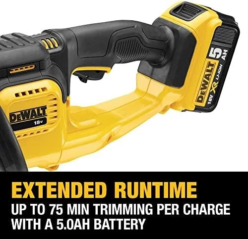 Akumuliatorinės gyvatvorių žirklės Dewalt DCM563P1