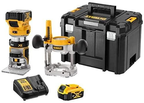 DeWalt DCW604N freza su priedų komplektu
