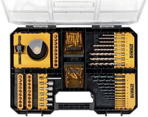 Grąžtų rinkinys Dewalt T-Stak DT1569, 100 dalių