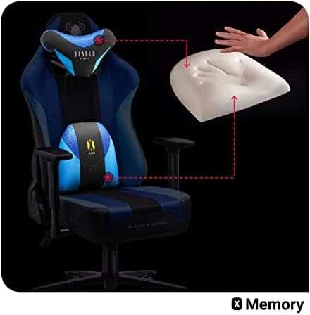 Žaidimų kėdė Diablo X-Player 2.0, spalva: juoda, dydis: normalus