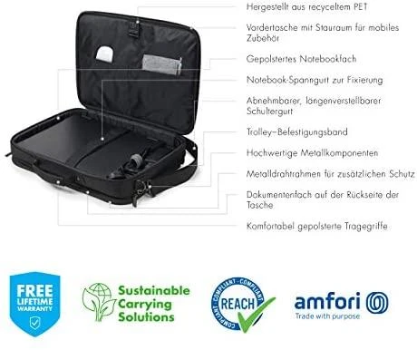 DICOTA Eco Multi Plus BASE 15-17,3 colio