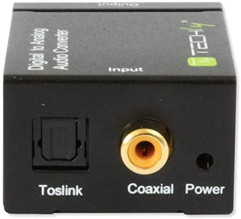 Techly IDATA SPDIF-3 kabelių sąsaja / invertavimo adapteris Multiconnection RCA Juoda