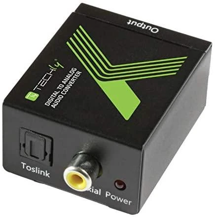 Techly IDATA SPDIF-3 kabelių sąsaja / invertavimo adapteris Multiconnection RCA Juoda