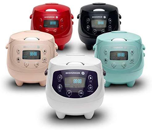 Reishunger mini ryžių viryklė ir garintuvas 0,6 l, 350 W, 8 programos, 542-MDRK-M