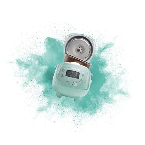 Reishunger mini ryžių viryklė ir garintuvas 0,6 l, 350 W, 8 programos, 542-MDRK-M