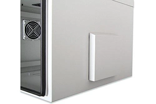 Wandschrank 19 16HE Digitus. Outdoor. IP55 891x600x450 mm. Farbe Grau (RAL 7035)