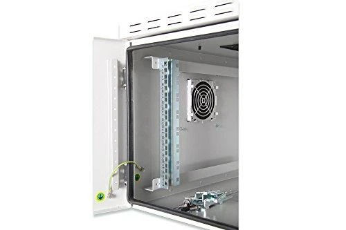 Wandschrank 19 16HE Digitus. Outdoor. IP55 891x600x450 mm. Farbe Grau (RAL 7035)