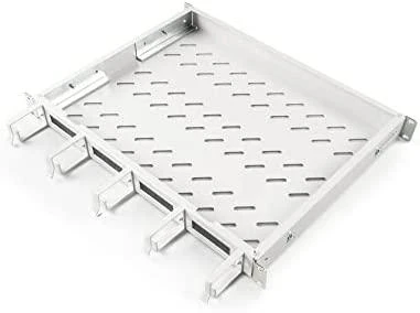 „Digitus Rack“ komplektacija „Digitus“ lentyna su kabelio kreiptuvu 1HE pilka