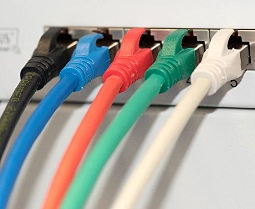 Digitus Patchcord CAT6, S-FTP, 3m, juoda, 10 vnt (DK-1644-030-BL-10)