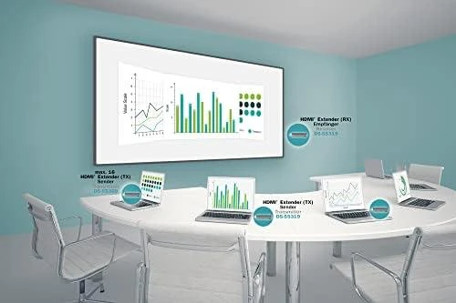 Assmann elektroninis DIGITUS belaidis HDMI siųstuvas, skirtas papildomam įrenginiui DS-55319