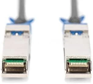 Digitus DN-81242 „InfiniBand“ arba pluoštinis optinis kabelis 2 m SFP28 DAC Juoda
