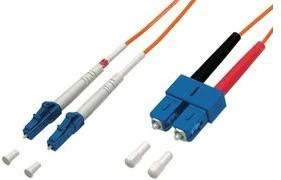 Assmann Electronic DIGITUS LWL patchable LC/SC 50/125 3m daugiamodis dvipusis behalogeninis su protokolu OM3