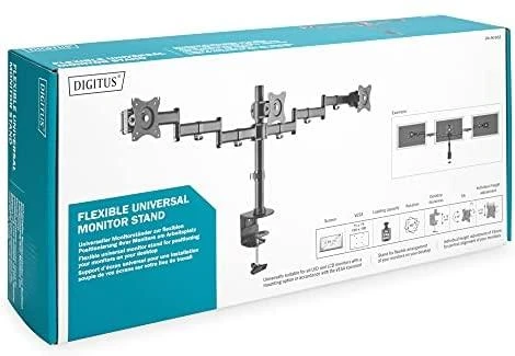 Assmann Electronic Digitus DA-90349 dviejų monitorių laikiklis