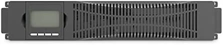 DIGITUS OnLine UPS, stelažas/bokštas, 3000VA, 3000W, LCD, 8 x C13, 1 x C19, RS-232, USB, SNMP kortelė (pasirinktinai), relės kortelė (pasirinktinai) | Skaitmenas | Internetinis UPS | DN-170096, 3000 VA / 3000 W | 3000 VA | 3000 W | C20