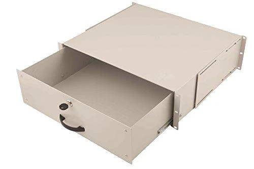 DIGITUS Schublade 3HE 483mm grau abschliebar