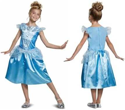 Disguise,Disney Persirengėlis - Klasikinis Pelenės kostiumas (128 cm) (140499K)