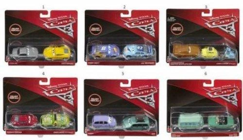 Mattel CARS 3 dviejų automodelių rinkinys Die Cast, DXV99
