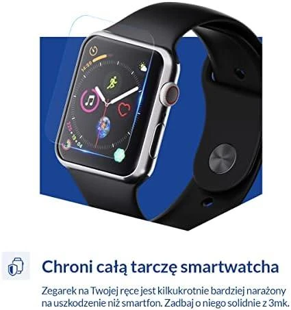 LCD apsauginis stikliukas 3mk Flexible Glass Samsung Watch 5 40mm