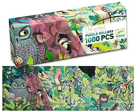 Djeco Dėlionė - Pelėdos ir paukščiai (1000 detalių) ( DJ07644 )