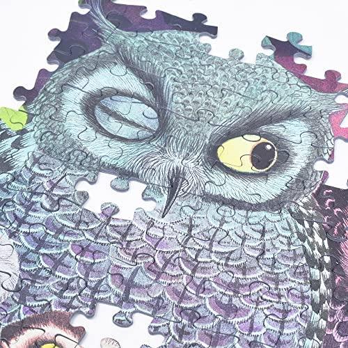 Djeco Dėlionė - Pelėdos ir paukščiai (1000 detalių) ( DJ07644 )