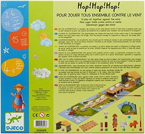 Djeco Stalo žaidimas - Hop! Hop! Hop! ( DJ08408 )