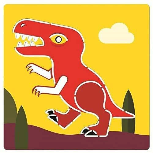 Djeco Piešimo trafaretai - Dinozaurai (5 vnt.) ( DJ08863 )