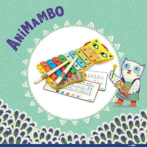 Djeco Animambo Muzikinis instrumentas - Metalofonas ( DJ06002 )