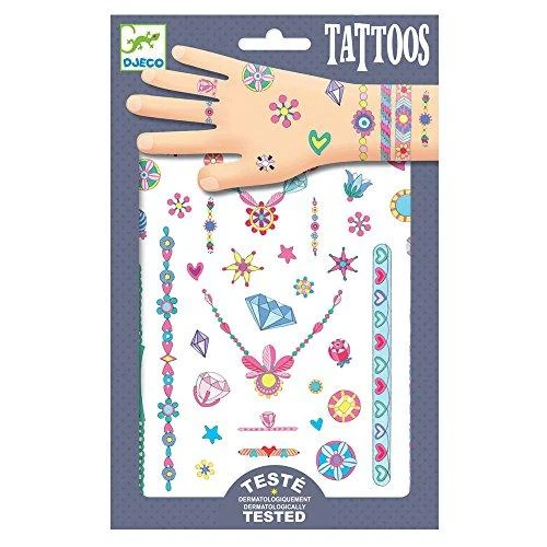 Djeco Tatuiruotės - Jenni (50+ tatuiruočių) ( DJ09587 )