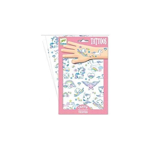 DJECO Body Art tatuiruotės Vienaragiai, DJ09575 ( DJ09575 )